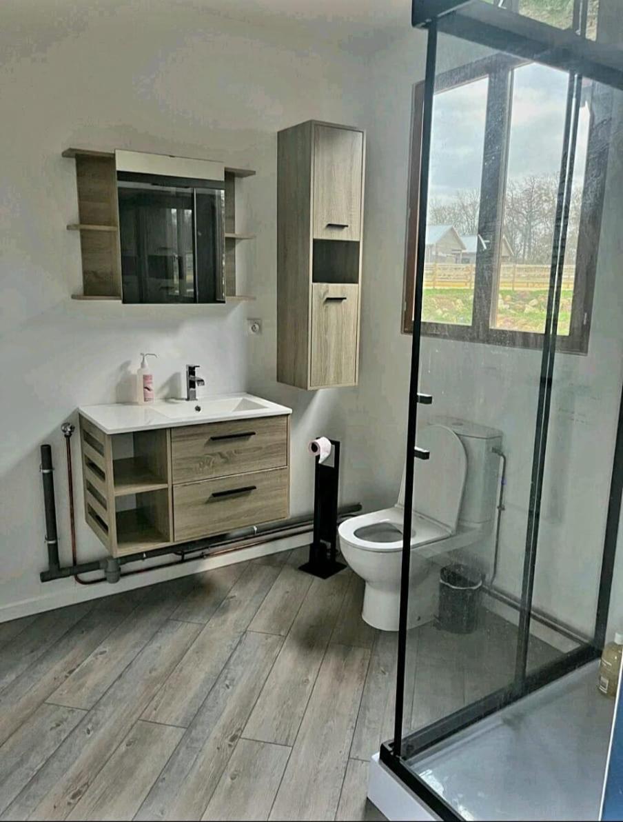 Petit Chalet Au Coeur De La Foret Proche Disney La Houssaye-en-Brie Ngoại thất bức ảnh